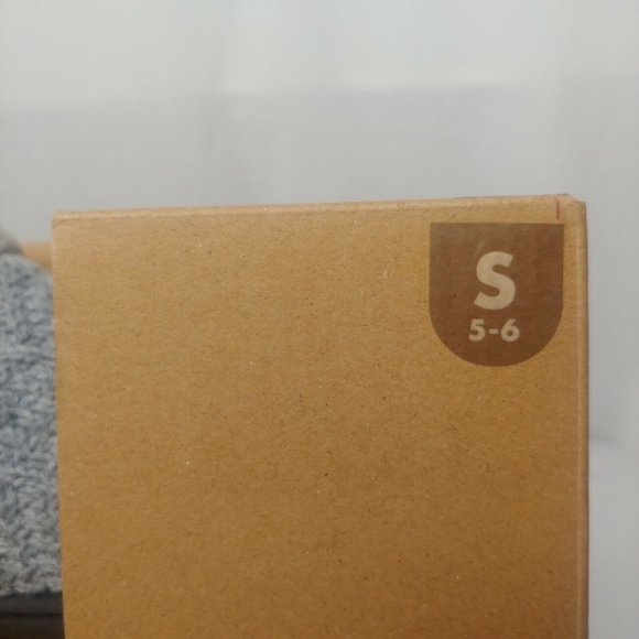 Dearfoams Womens Small 5-6 Sweater Knit Clog Memory Foam Slipper Gray NIB NEW - Picture 5 of 10